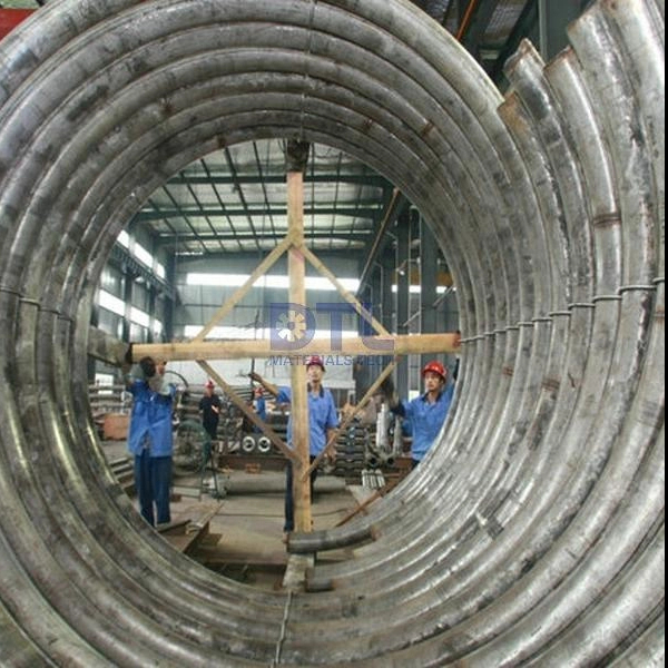 Hergestellte Spule aus Kohle-Methanol-Heizofen
