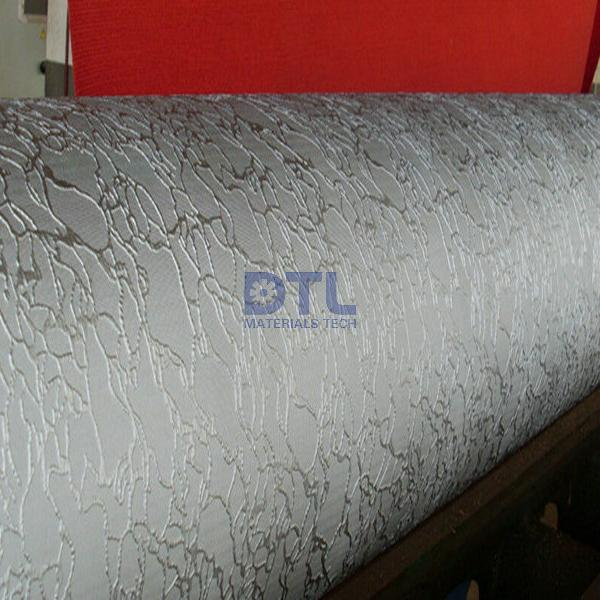 Gravierte Walze für gemustertes Glas