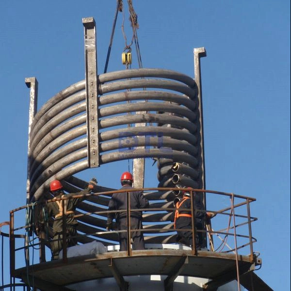 Hergestellte Spule aus Kohle-Methanol-Heizofen