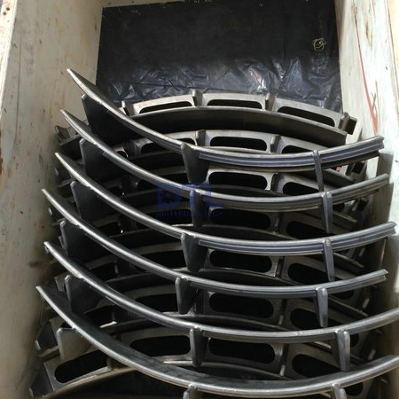 Gusszyklonteile, Montage von Gusszyklonteilen 