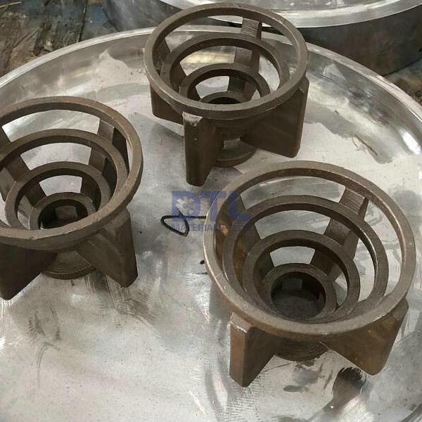 Katalysatorplatten mit Reduzierstücken