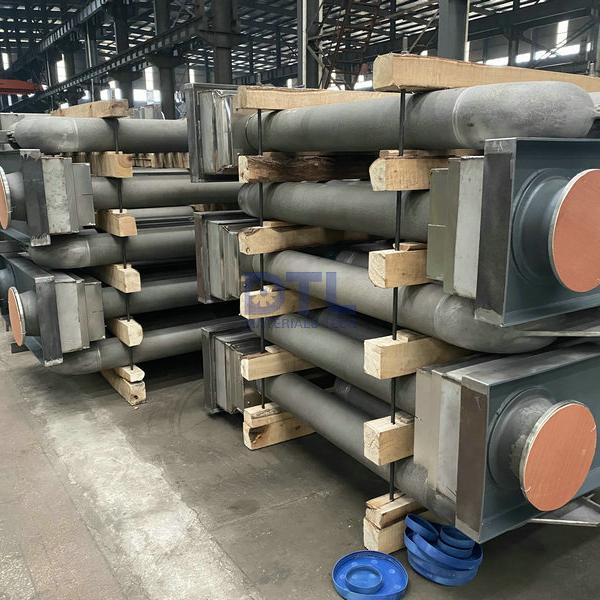 Strahlrohre aus Schleuderguss Typ W