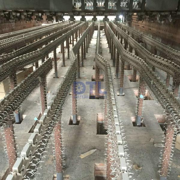 Montage der Kufenreiter vor Ort